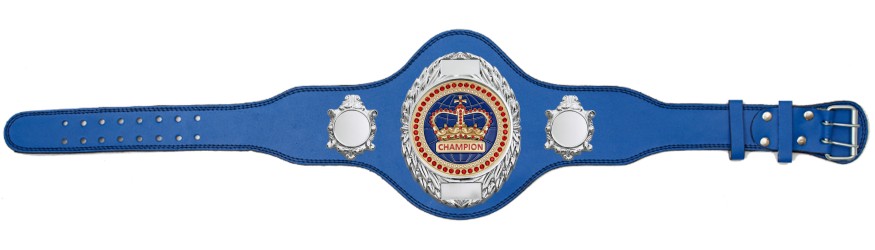 CHAMPIONSHIP BELT - PLT286/S/BLUGEM - AVAILABLE IN 4 COLOURS